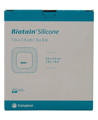 Biatain Silicone Bordered Foam Dressing