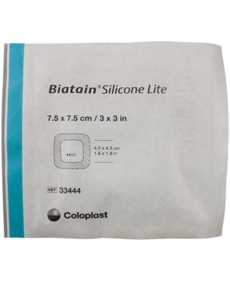 Biatain Lite Silicone Bordered Foam Dressing