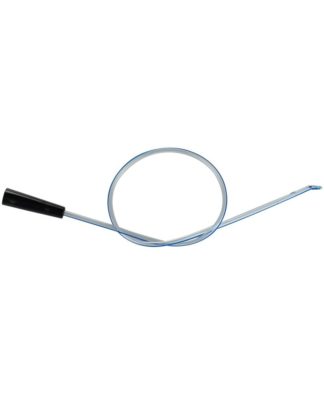 Self-Cath Tiemann/Tapered Tip Intermittent Catheter With Guide Stripe