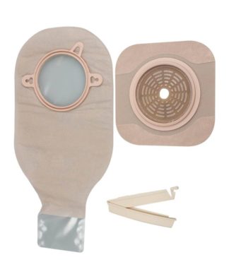 New Image Two-Piece Drainable Pouch With FlexWear Skin Barrier, Non-Sterile Single Use Kit