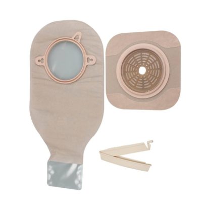 New Image Two-Piece Drainable Pouch With FlexWear Skin Barrier, Non-Sterile Single Use Kit