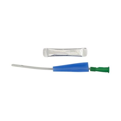 PECO Hydrophilic Intermittent Catheter With Water Pouch and Touch Free Sleeve