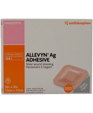 Allevyn Ag Adhesive Silver Wound Dressing