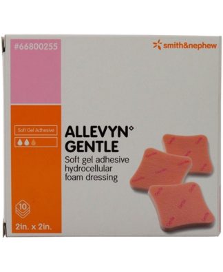 Allevyn Gentle Adhesive Hydrocellular Foam Dressing