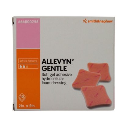 Allevyn Gentle Adhesive Hydrocellular Foam Dressing