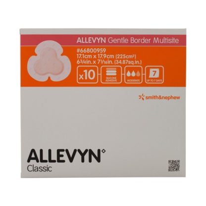 Allevyn Gentle Border Multisite Foam Dressing