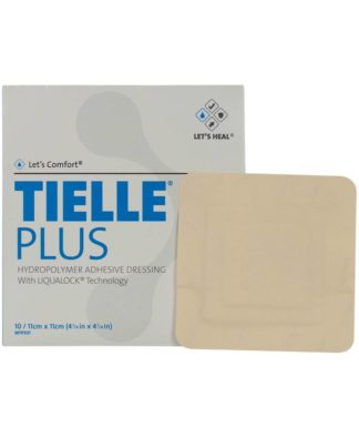 Tielle Plus Adhesive Foam Dressing