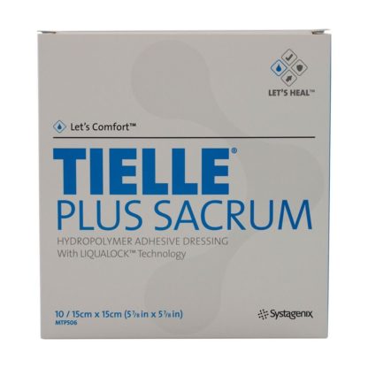 Tielle Plus Adhesive Sacrum Foam Dressing