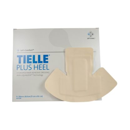 Tielle Plus Adhesive Heel Foam Dressing