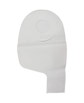 Feather Lite Two-Piece Drainable Ileostomy Pouch, Right Spout