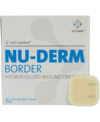 Nu-Derm Border Hydrocolloid Wound Dressing