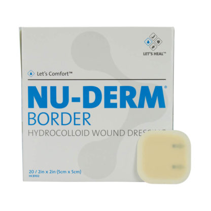 Nu-Derm Border Hydrocolloid Wound Dressing