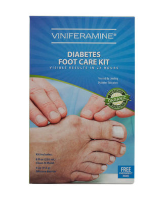 Viniferamine Diabetes Foot Care Kit