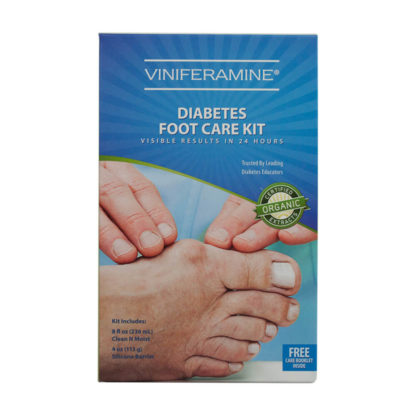 Viniferamine Diabetes Foot Care Kit