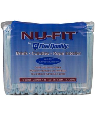 NU-Fit Maximum Absorbency Briefs