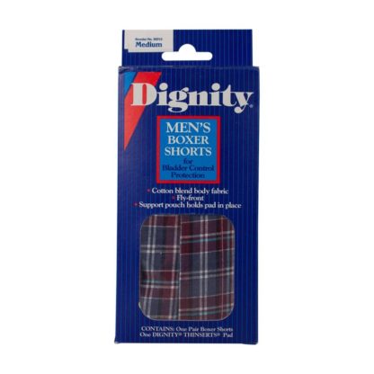 Dignity Washable Men's Boxer with Built-In Protective Pouch