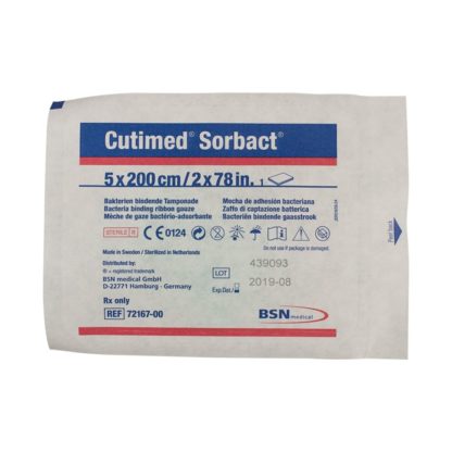 Cutimed Sorbact Ribbon Gauze