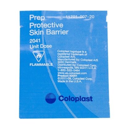 Coloplast Prep Protective Skin Barrier Wipe