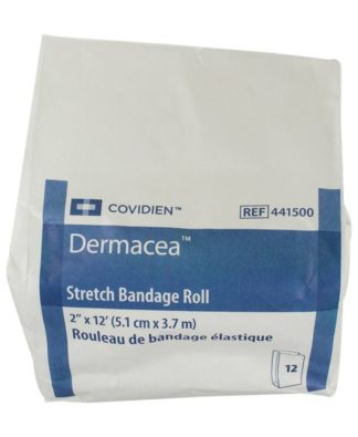 Dermacea Stretch Bandage Rolls, Non-Sterile