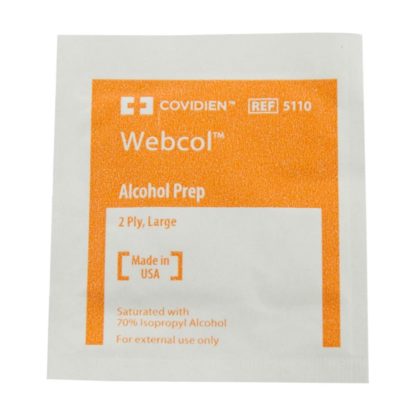 Webcol Alcohol Prep Pads