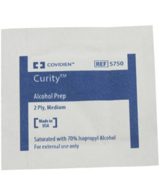 Curity Medium Alcohol Prep Pads