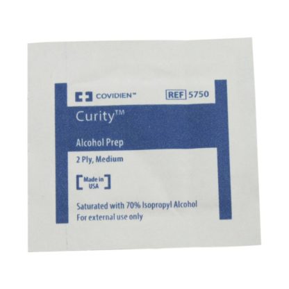 Curity Medium Alcohol Prep Pads