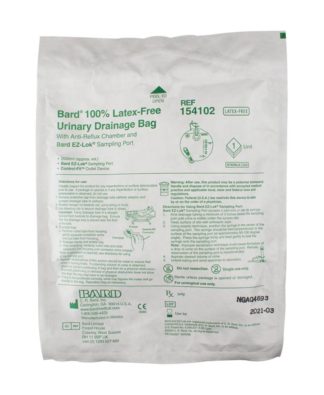 Bard 100% Latex Free Urinary Drainage Bag