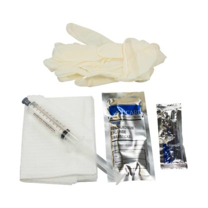 Bardia Foley Insertion Trays with BZK Swabs