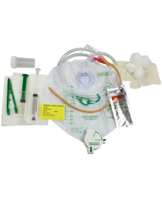 Lubricath Safety Flow Foley Catheter Tray