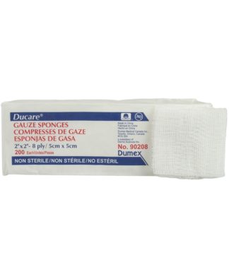 Ducare Woven Gauze Sponges, Non-Sterile