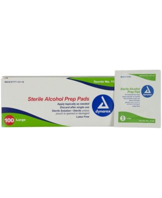 Dynarex Sterile Alcohol Prep Pads