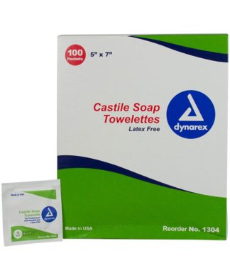 Dynarex Castile Soap Towelette