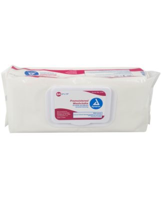 Dynarex Personal Cleansing Washcloth (Wet Wipes) - Soft Pack Refills