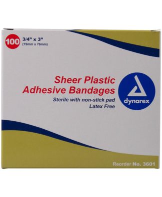 Dynarex Sheer Plastic Bandages