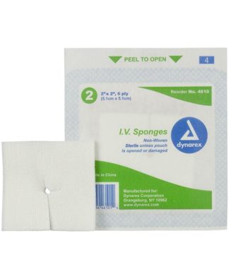 Dynarex Non-Woven I.V. Sponges