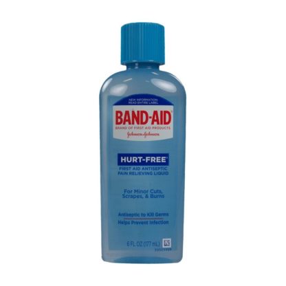 BAND-AID Hurt-Free Antiseptic Wash