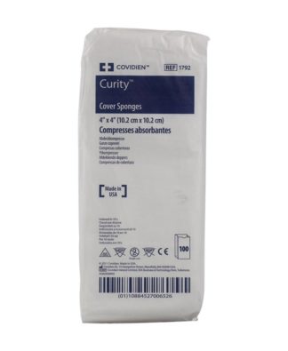 Curity Cover Sponges, Non-Woven, Non-Sterile