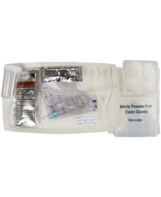 Dover Urethral Closed Tray Clear Vinyl