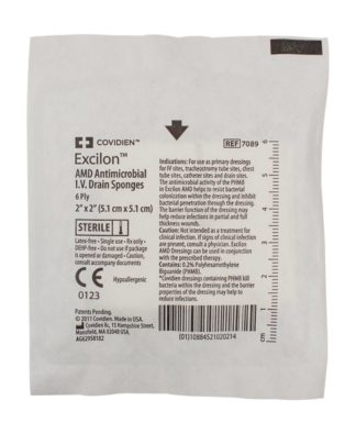 Excilon AMD Antimicrobial I.V. Sponges