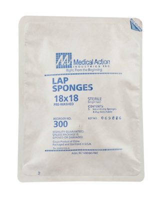 Medical Action Lap Sponges