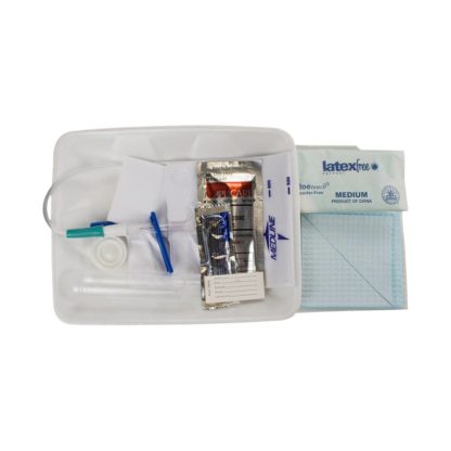 Pre-Connected Intermittent Catheter Tray