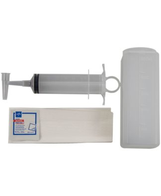 Medline Sterile Piston Irrigation Syringe Tray