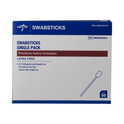 Medine Povidone-Iodine Swabsticks