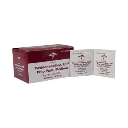 Medline Povidone-Iodine Prep Pads