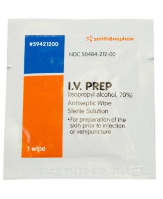 Smith & Nephew IV Prep Wipes