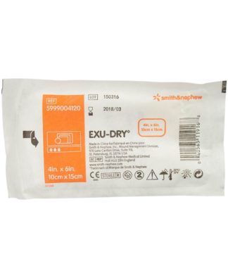 EXU-DRY Absorbent Dressing, Full Absorbency