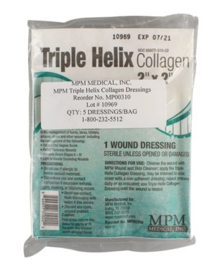 Triple Helix Collagen Dressing