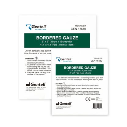 Gentell Bordered Gauze Dressing