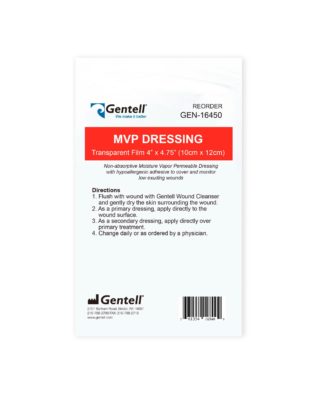 Gentell MVP Transparent Dressing