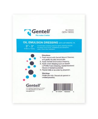 Gentell Oil Emulsion Dressing